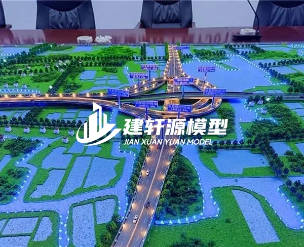 岭东高速公路沙盘定制